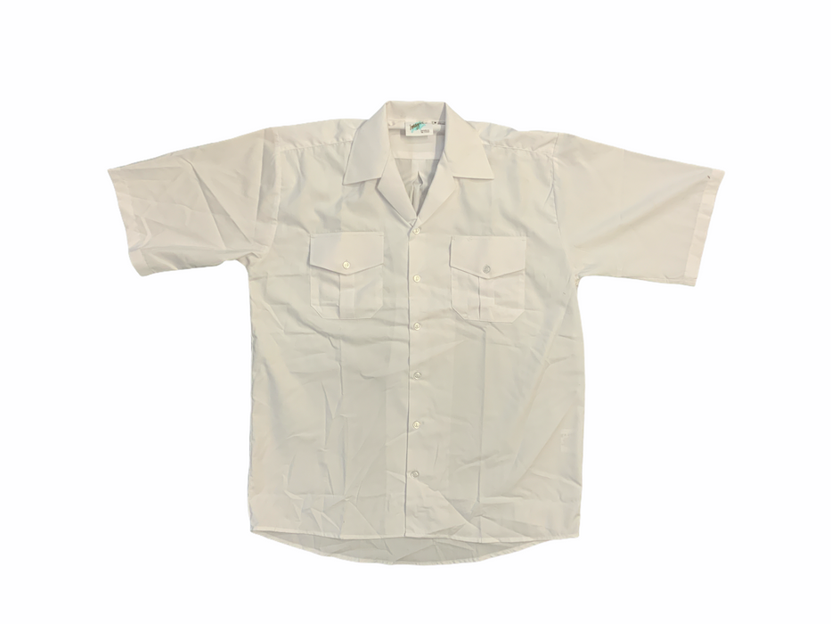 New Images White Short Sleeve Genuine Fire Service Shirt