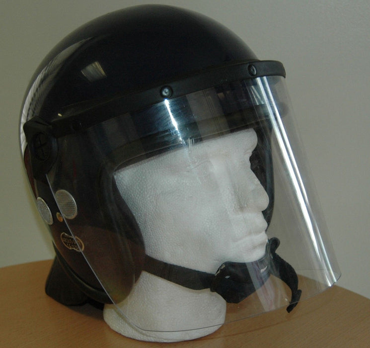 Public Order Tactical Riot Helmet Blue Style 1 Grade B RH01B