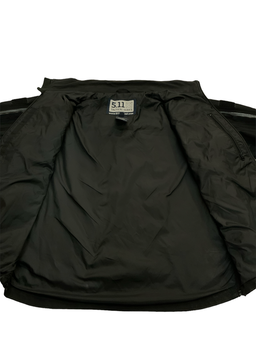 5.11 Tactical Series Black Jacket Coat Utility Security OJ127B Grade B