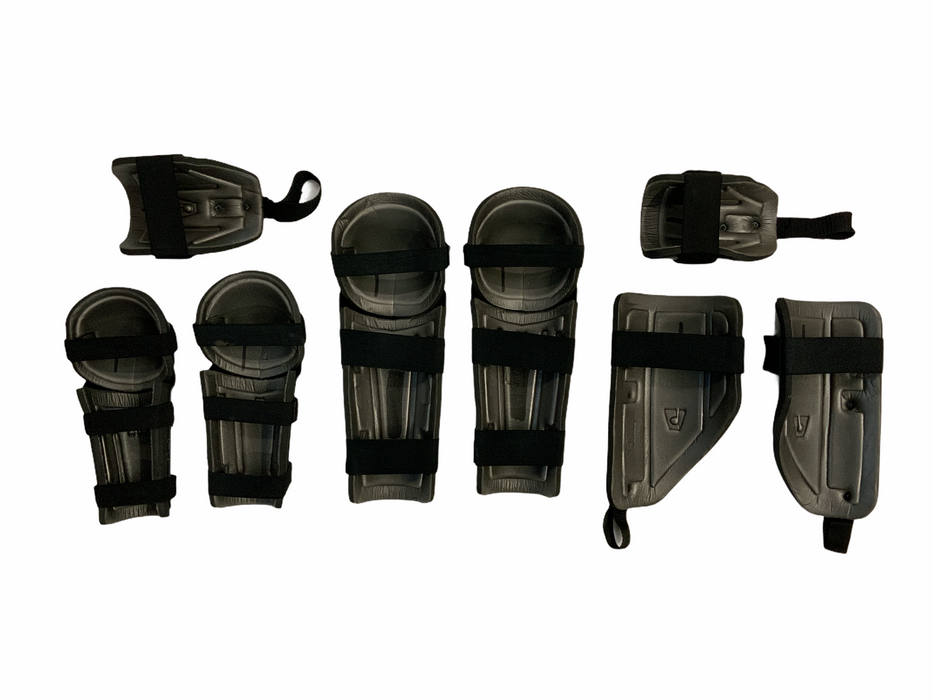 Protective Riot Gear Set - Forearm, Upper Arm, Thigh and Shin Guards