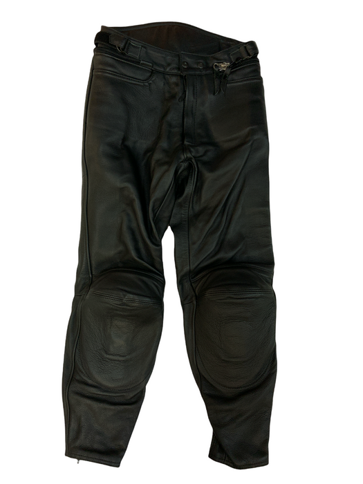 BKS Leather Trouser Black From Two Piece Waist 30" BKSTRS08A Grade A