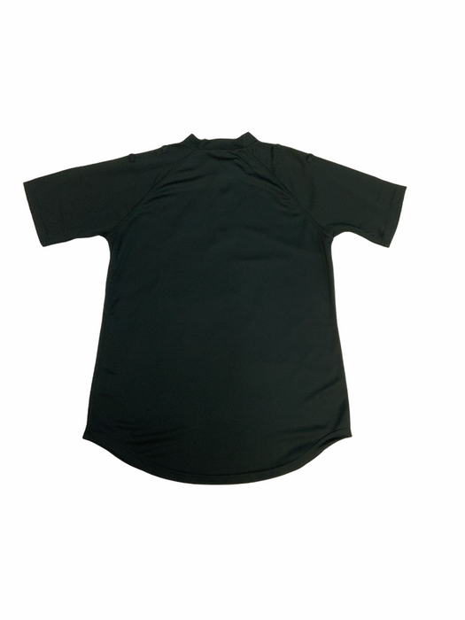 Female Black Breathable S/S Wicking Shirt With Epaulette Loops WKS13AF