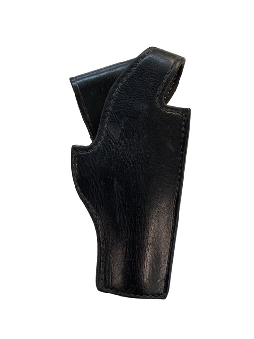 Smith & Western Black Leather 2” Belt Gun Holster GH66