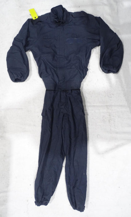 Scotgreat Navy Blue 2 Part Zip Off Flame Retardant Riot Coverall