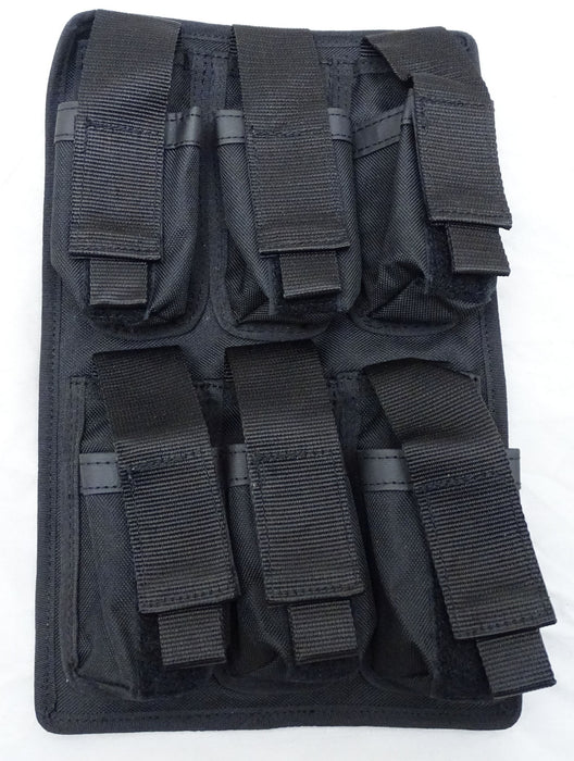 Solo Molle 6 x Ammo Magazine Pouch or Grenade Pouch For Molle Vests