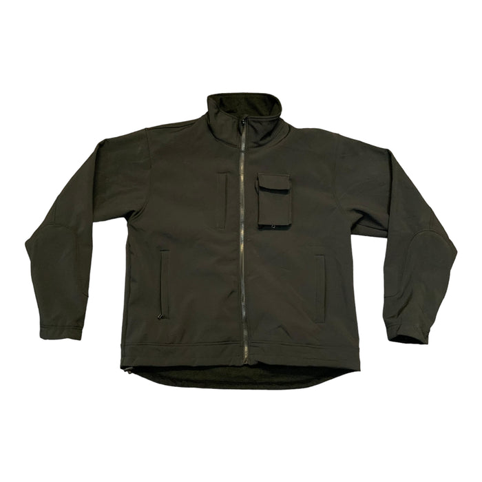 Black Polyester Softshell Jacket Large OJ197