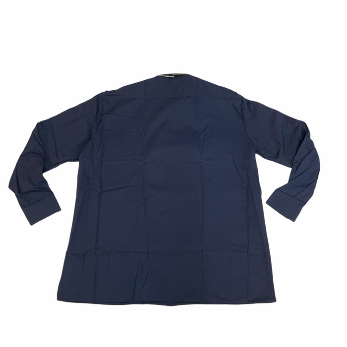Women's Navy Blue Long Sleeve Uniform Shirt Harrison Field NEW FSB06N