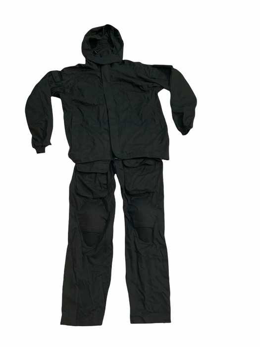 Keela Black Tactical 2 Part Zip Off Overall Coverall Paintballing Airsoft KC04B