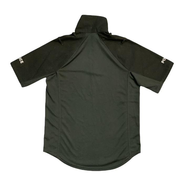 Police Branded UBACS Male Black Short Sleeve Wicking Top WKS21MB