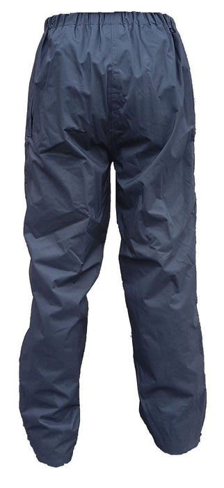 Hydrophilic Waterproof Overtrousers Unisex Black Walking Hiking WP02