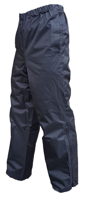 Waterproof Trousers Overtrousers Unisex Black Walking Hiking Events New WP03N