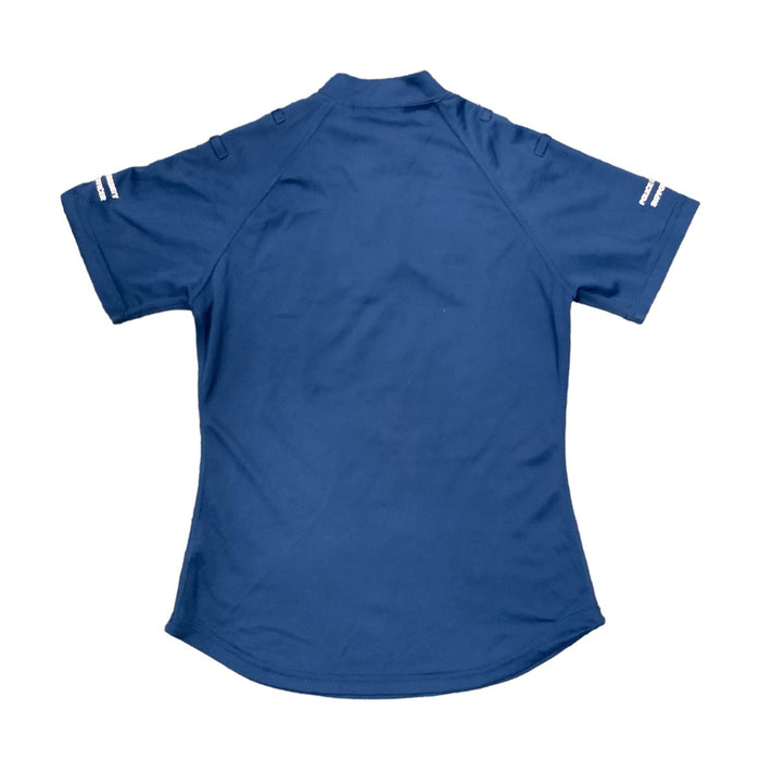 PCSO Police Branded Female Blue Short Sleeve Wicking Shirt Top WKS42FAN