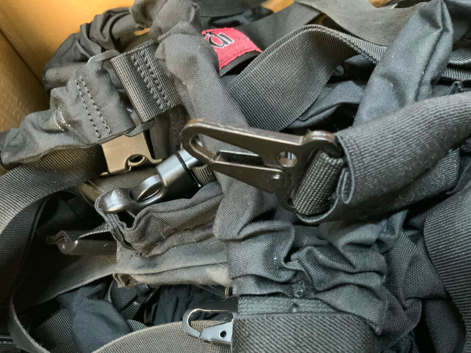 Job Lot Of 30 x Black Tactical Single Point Gun Slings Shoulder Straps