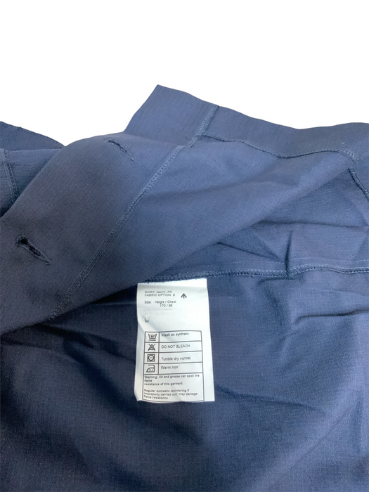 Genuine Royal Navy Flame Resistant Shirt Jacket Ripstop Navy Blue RNSHIRT02AN