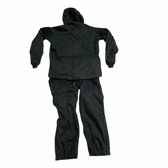 Keela Black Tactical 2 Part Zip Off Overall Coverall Paintballing Airsoft KC04B