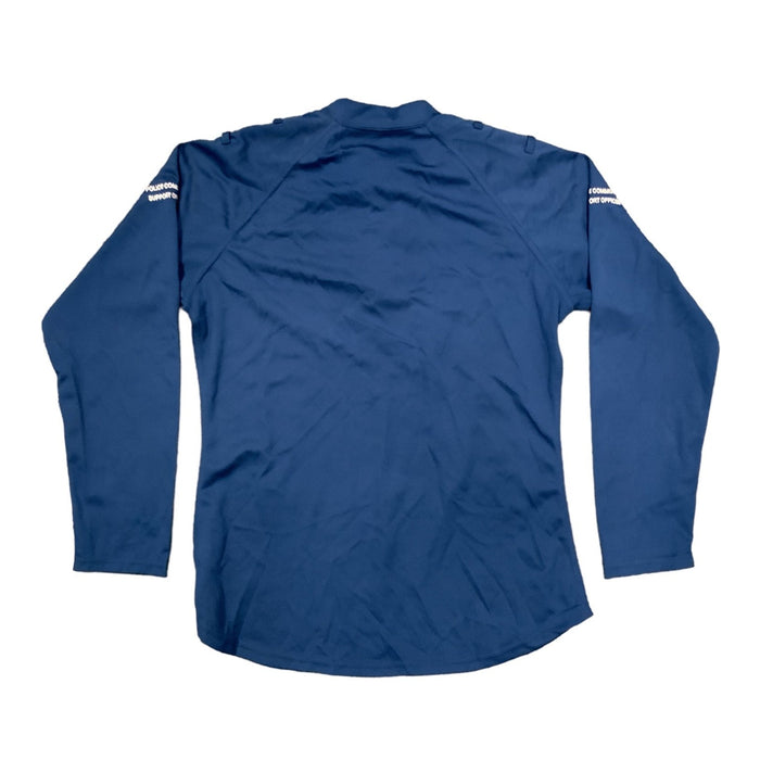PCSO Police Branded Female Blue Long Sleeve Wicking Shirt Top WKS43FAN