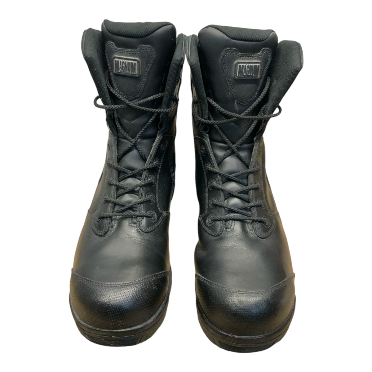 Magnum Stealth Force Tactical Boots Side Zip Lace Up Black