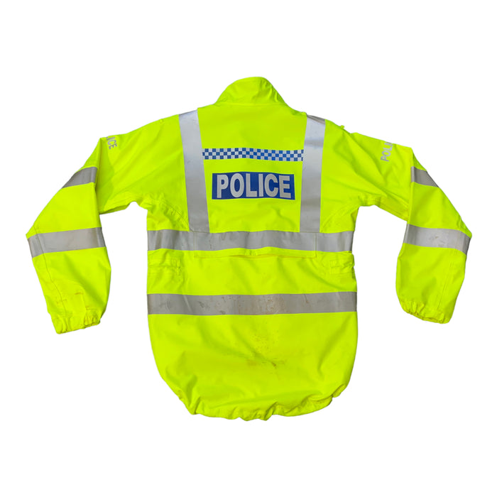 Hivis Waterproof Scooped Police Cycling Jacket - Grade B