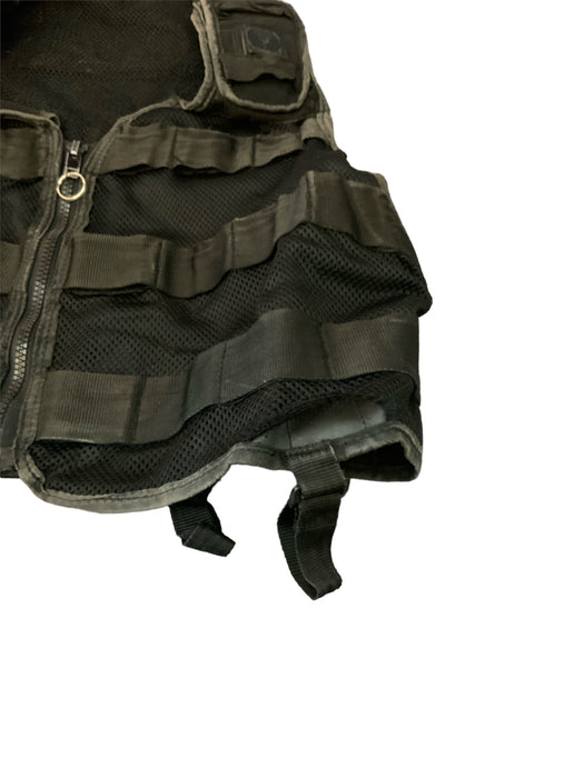 Protec Black Tactical Molle Vest plus 5 Pouches 3s Grade B