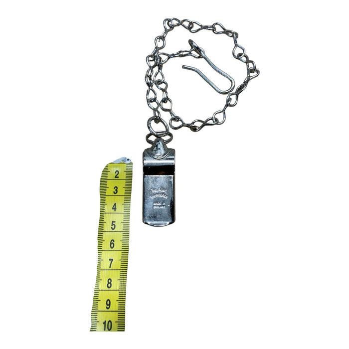The Acme Thunderer City Police Whistle & Chain Dress Tunic ACMETHUNDERER1