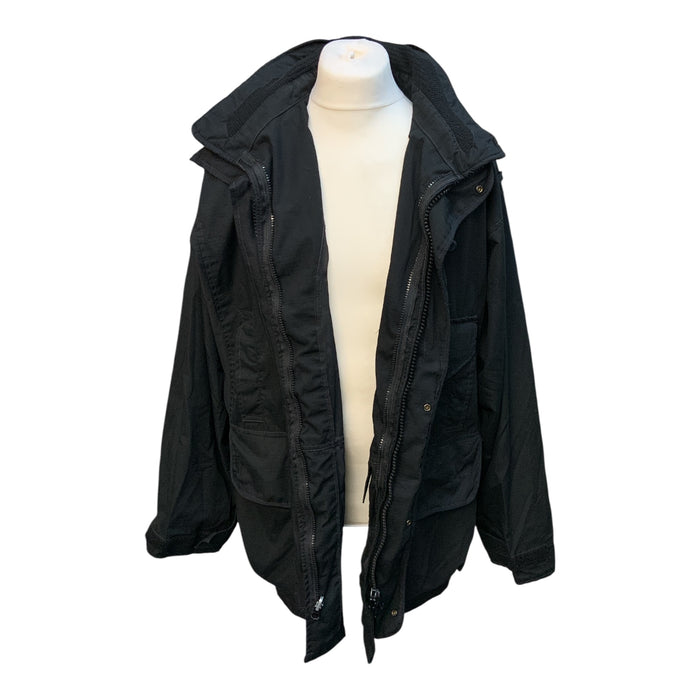 Arktis Ex Police Tactical Coat Jacket 3/4 Length Black AC03B