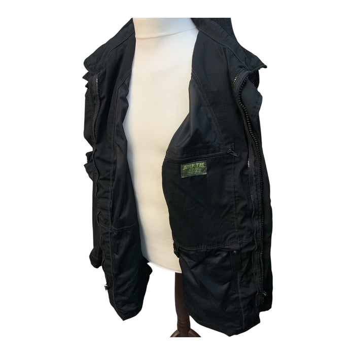 Arktis Ex Police Tactical Coat Jacket 3/4 Length Black AC03B
