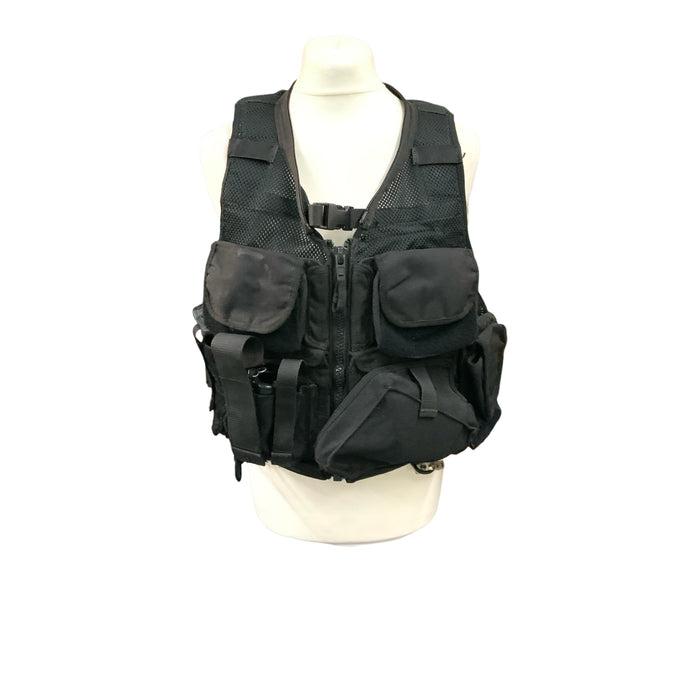 ARV MK2 Black Tactical Load System Tac Vest Security Dog Handler BV28B