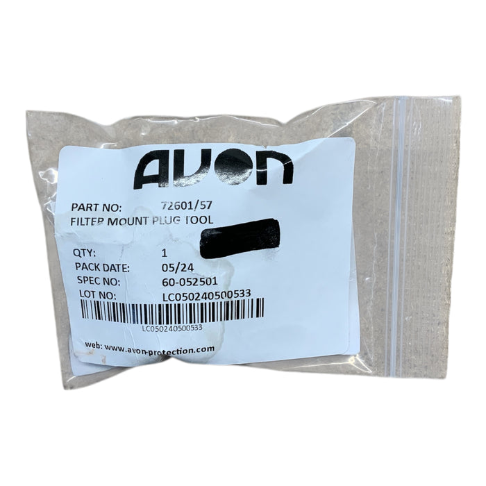 Avon C50 FM50 Gas Mask Filter Key Grey Part no. 72601/57 New C50FKN