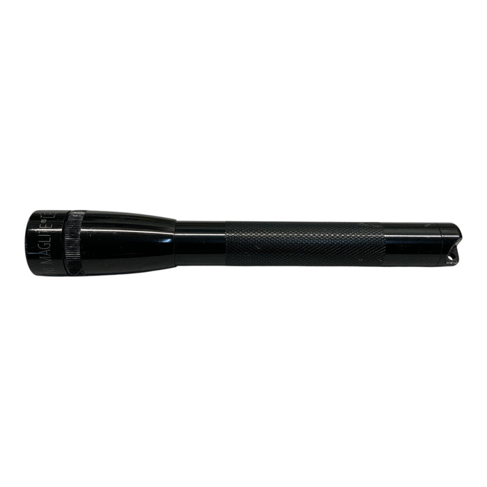 LED Mini MagLite Flashlight Maglite Torch Leather Belt Holder Black OFF-TMAG06