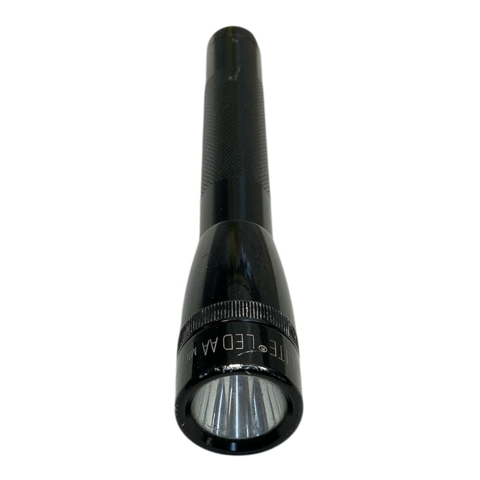 LED Mini MagLite Flashlight Maglite Torch Leather Belt Holder Black OFF-TMAG06