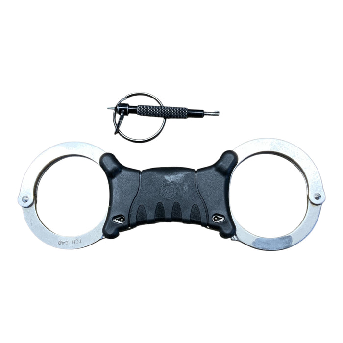 TCH840 Chrome Rigid Handcuffs Speedcuffs Quickcuff Grade A HCF-TCH840A