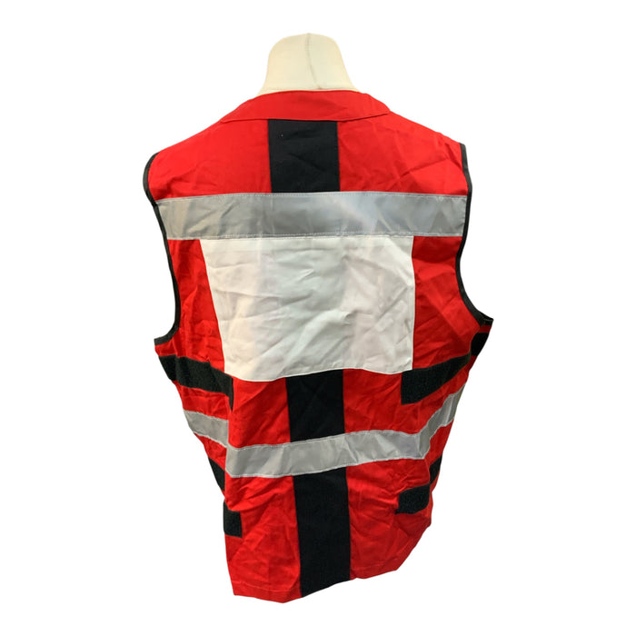 Royal Navy Surcoat Flight Deck Operations Red with Black Stripe With Defect MIL-SUR-02AND