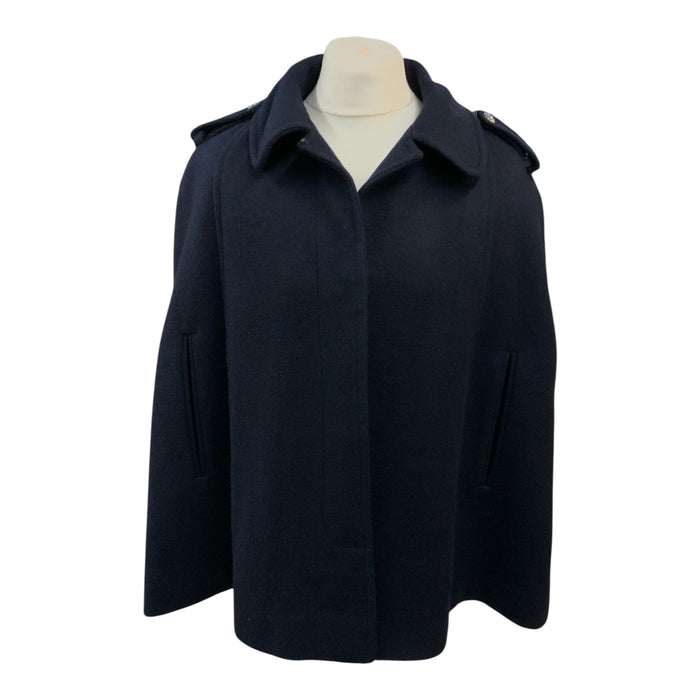 Vintage 1960’s Jackson The Tailor Wool Cape Cloak Obsolete UKAEA Buttons CAPE03A