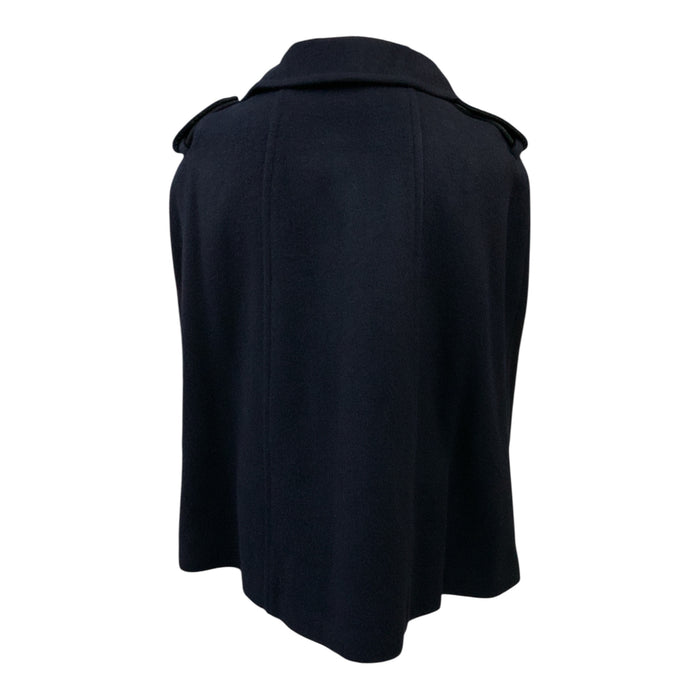 Vintage 1960’s Jackson The Tailor Wool Cape Cloak Obsolete UKAEA Buttons CAPE03A