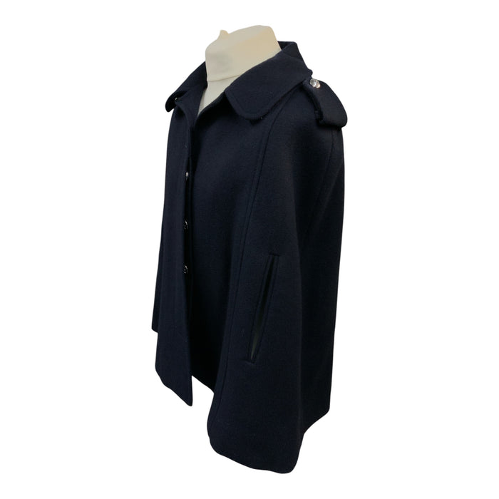 Vintage 1960’s Jackson The Tailor Wool Cape Cloak Obsolete UKAEA Buttons CAPE03A