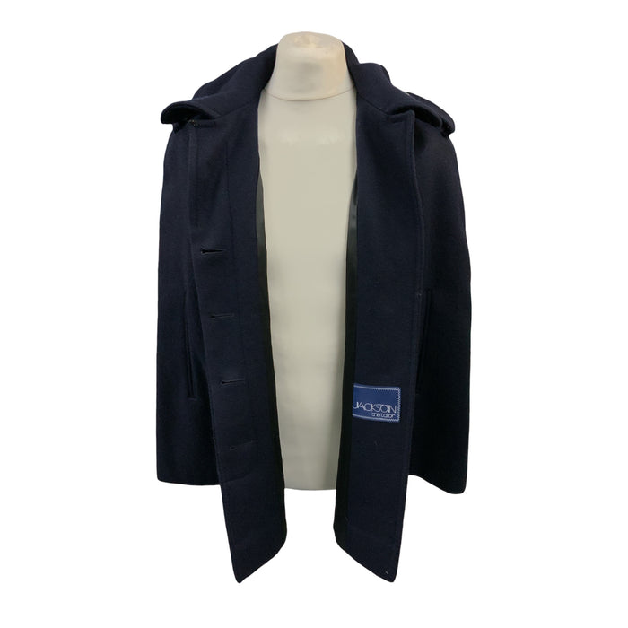 Vintage 1960’s Jackson The Tailor Wool Cape Cloak Obsolete UKAEA Buttons CAPE03A