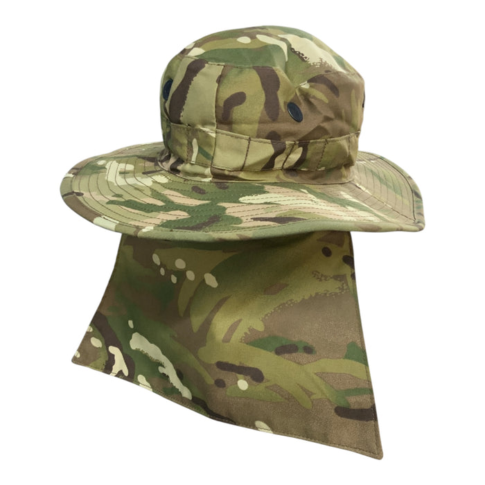Genuine Military Combat Hat MTP Neck Protector Childs MIL-HAT-01