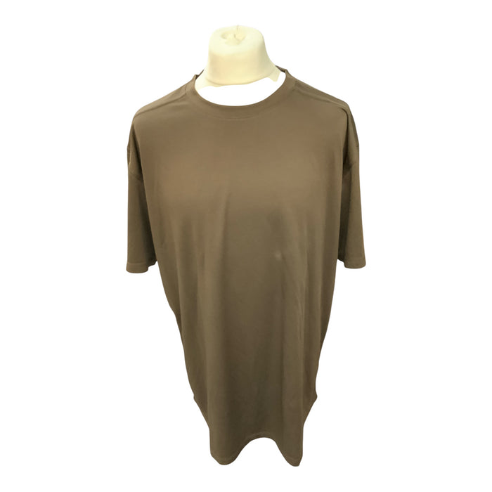 Copy of Military Wicking T Shirt Brown MIL-TOP-04A