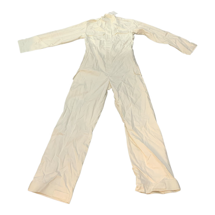 Military Coverall White Action Dress FR MIL-COV-07AN