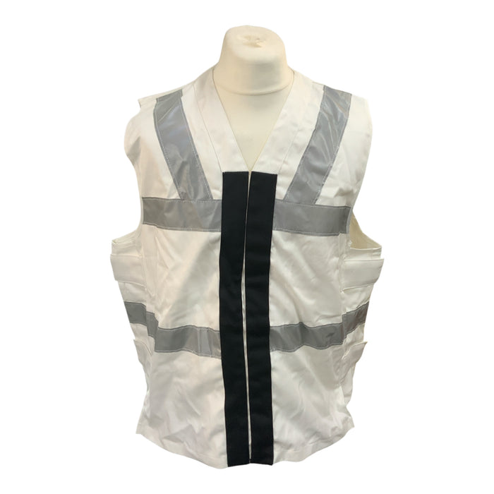 Royal Navy Surcoat Flight Deck Ops White with Black Stripe MIL-SUR-03AN