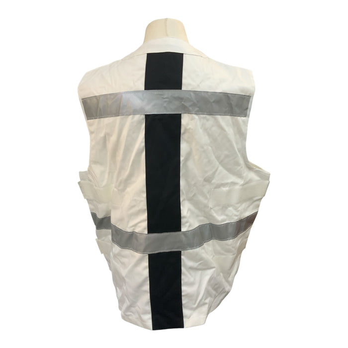 Royal Navy Surcoat Flight Deck Ops White with Black Stripe MIL-SUR-03AN