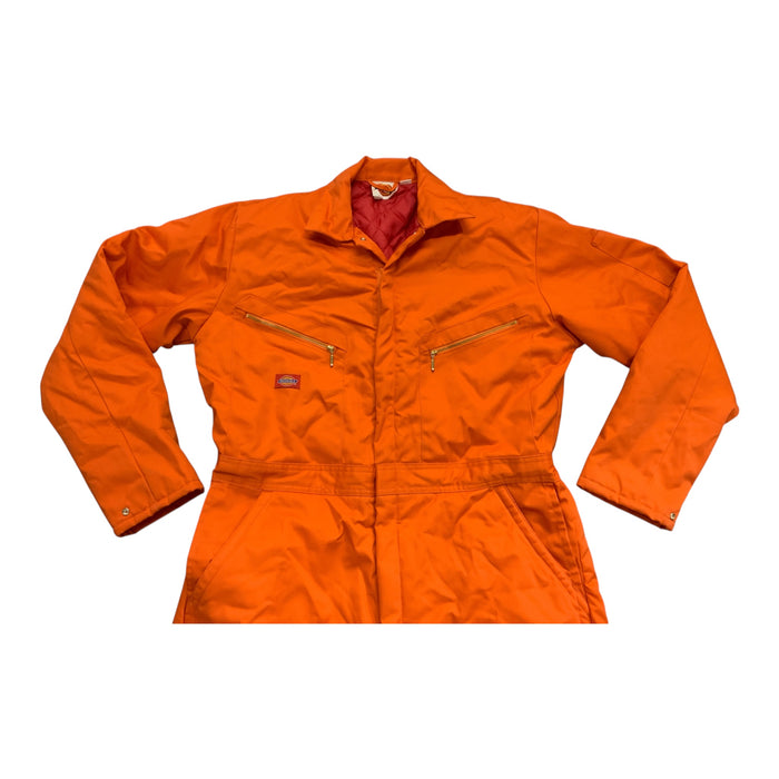 Dickies Quilted Coverall 44Reg Orange DICKIESCOV01A
