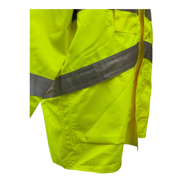 LEO Workwear Clovelly Coat Security Railway Building Site Large ODDHVLN