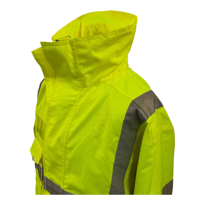 LEO Workwear Clovelly Coat Security Railway Building Site Large ODDHVLN