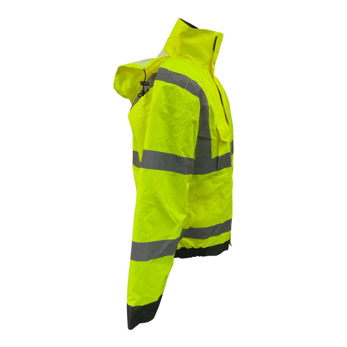 Hi-Vis Bomber Jacket Quilted Lining Yellow Medium OJ253A