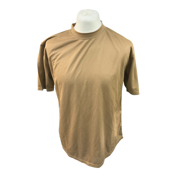 Military Wicking T Shirt Base Layer Sand MIL-TOP-12A