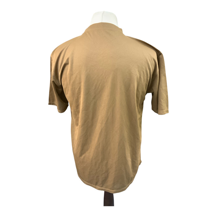 Military Wicking T Shirt Base Layer Sand MIL-TOP-12A