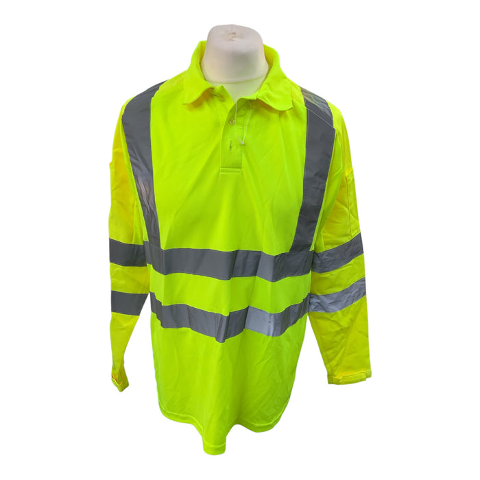 Hi-Vis Wicking Shirt Yellow Large OTSHIRT-01