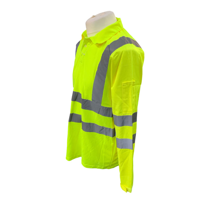 Hi-Vis Wicking Shirt Yellow Large OTSHIRT-01