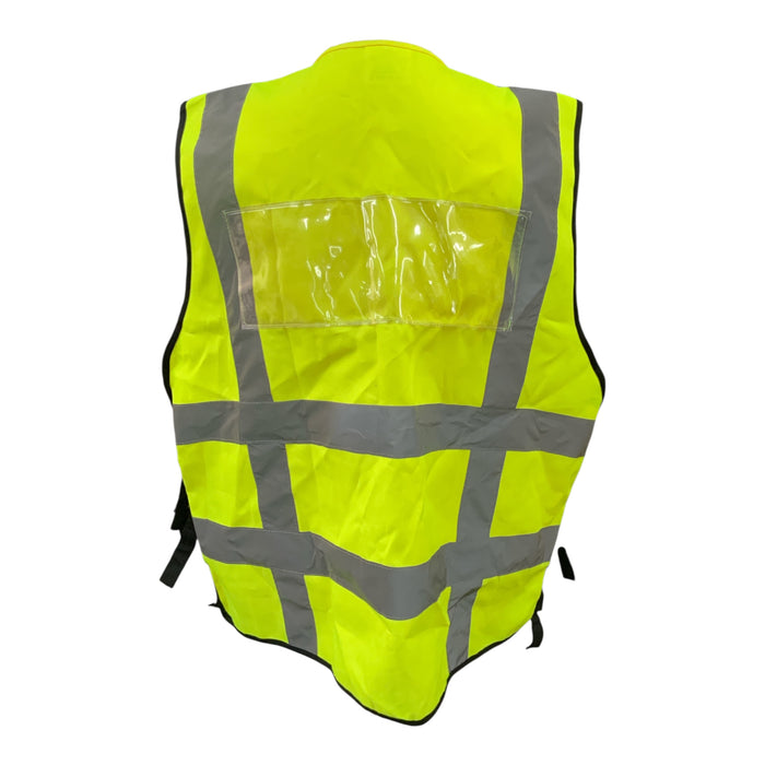 Hi-Vis Traffic Construction Vest Yellow OHVVEST-01-A
